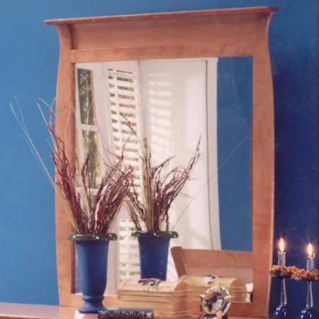 Contemporary Vertical Dresser Mirror